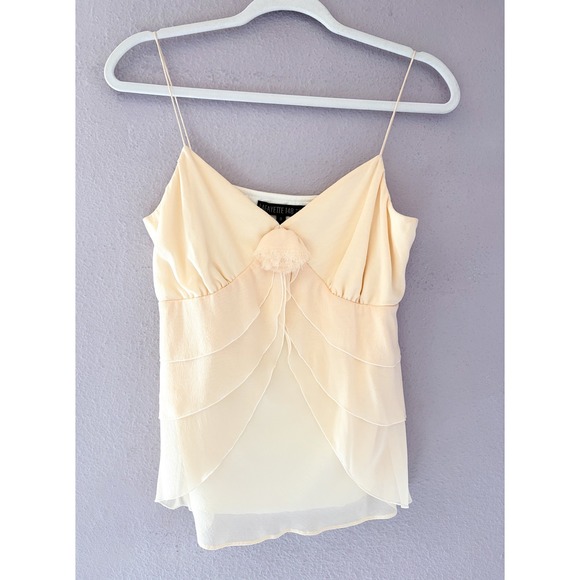 Lafayette 148 New York Tops - Lafayette 148 New York 100% Silk Fairy Ethereal Y2K Coquette Waterfall Top 8